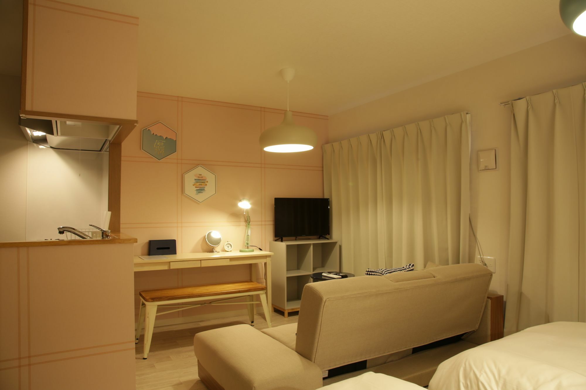 Апартаменти Sky Living Namba Осака Екстер'єр фото